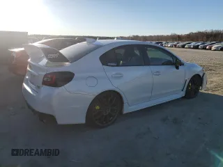2019 Subaru WRX STI with VIN JF1VA2S68K9814059, listed as a Copart auction lot 82076004 with 72,761 mi miles and Salvage Title. Bid and sale history available at carsss.com. Image 3.