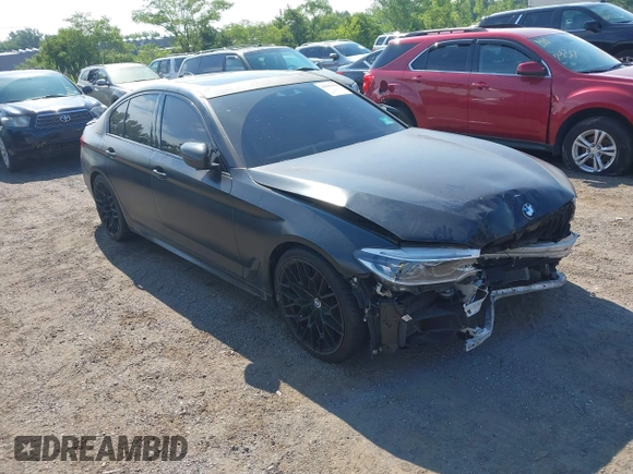 2018 BMW 5 Series M550i xDrive with VIN WBAJB9C55JB286747, listed as a IAAI auction lot 42583106 with 141,102 mi miles and . Bid and sale history available at DreamBid. Image 1.