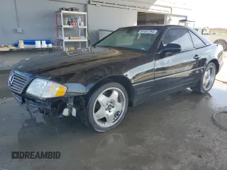 1999 Mercedes-Benz SL-Class with VIN WDBFA68F5XF180746, listed as a Copart auction lot 83422784 with 109,648 mi miles and Clean Title. Bid and sale history available at carsss.com. Image 1.