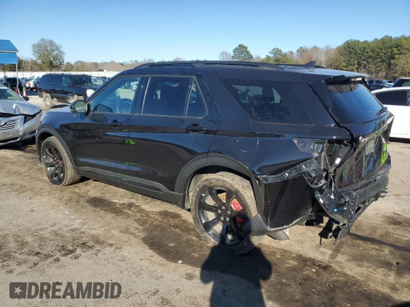 2024 Ford Explorer ST with VIN 1FM5K8GC9RGA19712, listed as a Copart auction lot 86124774 with 50,544 mi miles and Salvage Title. Bid and sale history available at carsss.com. Image 2.