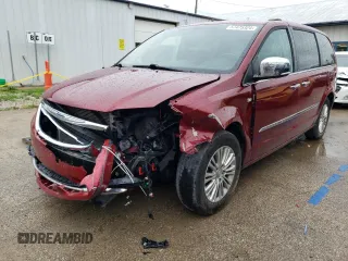 2014 Chrysler Town & Country Touring L 30th Anniversary with VIN 2C4RC1CG2ER328742, listed as a Copart auction lot 57475324 with 118,887 mi miles and Salvage Title. Bid and sale history available at DreamBid. Image 1.