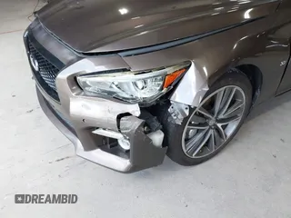 2014 Infiniti Q50 Sport with VIN JN1BV7AR5EM694526, listed as a IAAI auction lot 42782010 with 145,152 mi miles and . Bid and sale history available at DreamBid. Image 6.