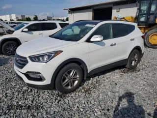 2017 Hyundai Santa Fe 2.4L z VIN 5XYZU3LB8HG485018, wystawiony jako Copart lot #61751135 z przebiegiem 66 410 mil mil oraz Czysty tytuł • Clean title. Historia ofert i sprzedaży dostępna na DreamBid. Obrazek 1.