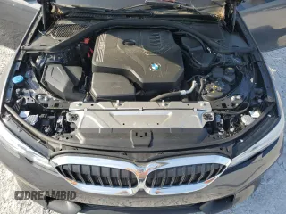 2021 BMW 3 Series 330i with VIN 3MW5R1J08M8B79445, listed as a Copart auction lot 53282855 with 48,163 mi miles and Clean Title. Bid and sale history available at carsss.com. Image 11.