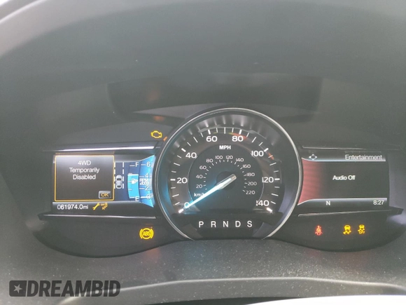 2018 Ford Explorer Sport with VIN 1FM5K8GT6JGA74154, listed as a Copart auction lot 47808035 with 61,974 mi miles and Salvage Title. Bid and sale history available at DreamBid. Image 9.