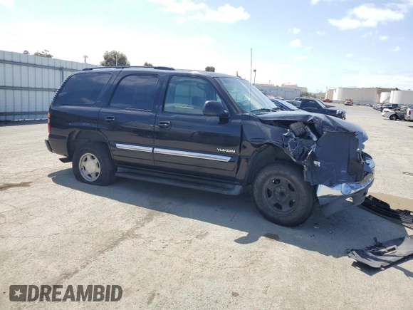 2005 GMC Yukon SLT with VIN 1GKEC13T95R258971, listed as a Copart auction lot 53548835 with 329,345 mi miles and Salvage Title. Bid and sale history available at carsss.com. Image 4.