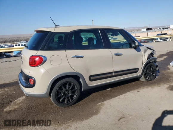 2014 FIAT 500L Trekking with VIN ZFBCFADH2EZ029457, listed as a Copart auction lot 83823804 with 97,151 mi miles and Salvage Title. Bid and sale history available at carsss.com. Image 3.