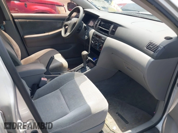 2006 Toyota Corolla CE with VIN JTDBR32E660090644, listed as a IAAI auction lot 42353573 with Not provided miles and . Bid and sale history available at DreamBid. Image 5.