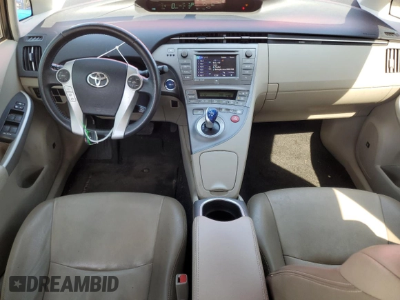 2014 Toyota Prius Four with VIN JTDKN3DU5E0366844, listed as a Copart auction lot 56581965 with 163,295 mi miles and Salvage title. Bid and sale history available at DreamBid. Image 8.