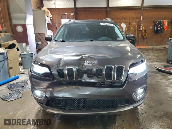 2019 Jeep Cherokee Limited with VIN 1C4PJMDX4KD430460, listed as a Copart auction lot 59853455 with 71,773 mi miles and Salvage title. Bid and sale history available at DreamBid. Image 5.
