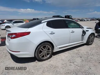 2013 Kia Optima SX с VIN 5XXGR4A6XDG091796, выставлен на аукционе Copart как лот 60294155 с пробегом Не указан миль и Списание • Salvage title. История ставок и продаж доступна на DreamBid. Изображение 3.