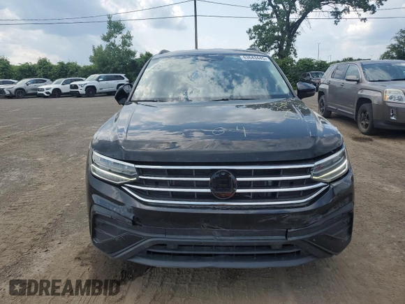 2023 Volkswagen Tiguan S with VIN 3VVFB7AX5PM082907, listed as a Copart auction lot 63643445 with 36,521 mi miles and Salvage title. Bid and sale history available at DreamBid. Image 5.