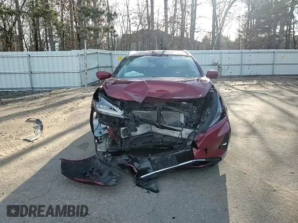 2019 Nissan Murano SL with VIN 5N1AZ2MS7KN114631, listed as a Copart auction lot 49160535 with 96,360 mi miles and Salvage Title. Bid and sale history available at DreamBid. Image 12.