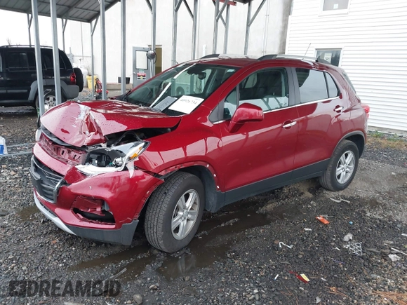 2019 Chevrolet Trax LT with VIN 3GNCJPSB2KL175848, listed as a IAAI auction lot 40926734 with 68,400 mi miles. Bid and sale history available at carsss.com. Image 17.