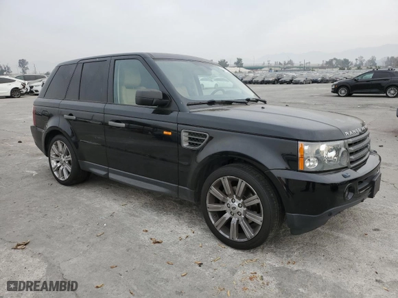 2008 Land Rover Range Rover Sport HSE with VIN SALSK25498A144557, listed as a Copart auction lot 86212534 with 97,791 mi miles and Salvage Title. Bid and sale history available at carsss.com. Image 4.