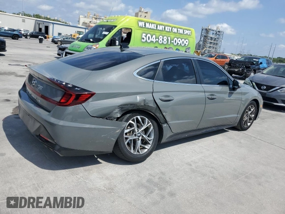 2020 Hyundai Sonata SEL z VIN 5NPEL4JA6LH010969, wystawiony jako Copart lot #53923445 z przebiegiem 83 738 mil mil oraz Szkoda całkowita • Salvage title. Historia ofert i sprzedaży dostępna na DreamBid. Obrazek 3.