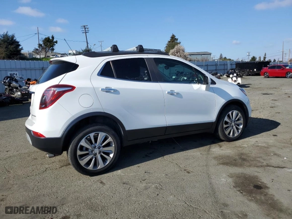 2019 Buick Encore Preferred with VIN KL4CJASB8KB949750, listed as a Copart auction lot 43091445 with 74,670 mi miles and Salvage Title. Bid and sale history available at carsss.com. Image 3.