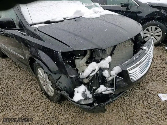2015 Chrysler Town & Country Touring with VIN 2C4RC1BG0FR751421, listed as a Copart auction lot 45763955 with 116,926 mi miles and Salvage Title. Bid and sale history available at carsss.com. Image 14.