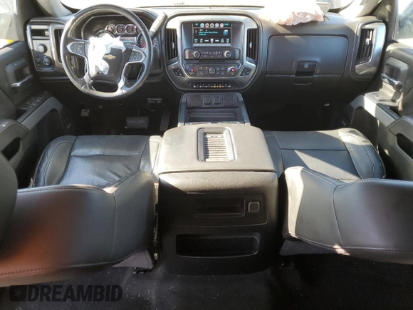 2017 Chevrolet Silverado 1500 LTZ with VIN 3GCUKSEJ4HG382713, listed as a Copart auction lot 76395764 with 134,794 mi miles and Salvage Title. Bid and sale history available at DreamBid. Image 8.