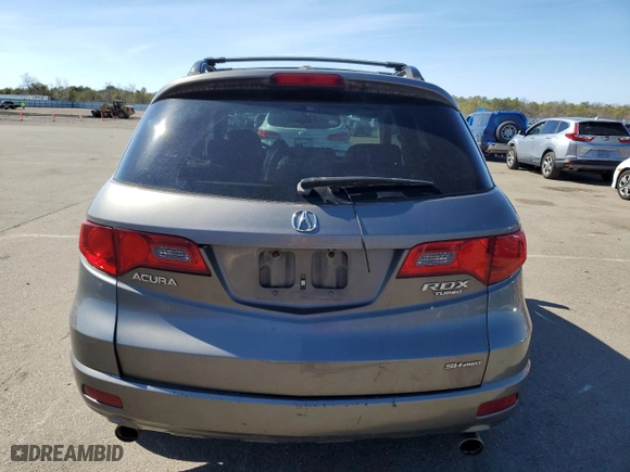 2007 Acura RDX Tech Pkg with VIN 5J8TB18567A016108, listed as a Copart auction lot 48372355 with 269,872 mi miles and Clean Title. Bid and sale history available at carsss.com. Image 6.