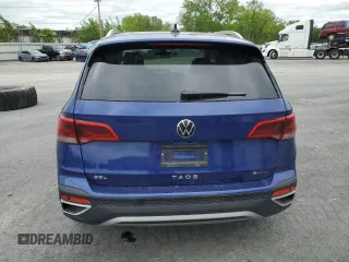 2024 Volkswagen Taos SEL z VIN 3VV4X7B29RM118211, wystawiony jako Copart lot #57760325 z przebiegiem 11 298 mil mil oraz Szkody całkowita. Historia ofert i sprzedaży dostępna na DreamBid. Obrazek 6.