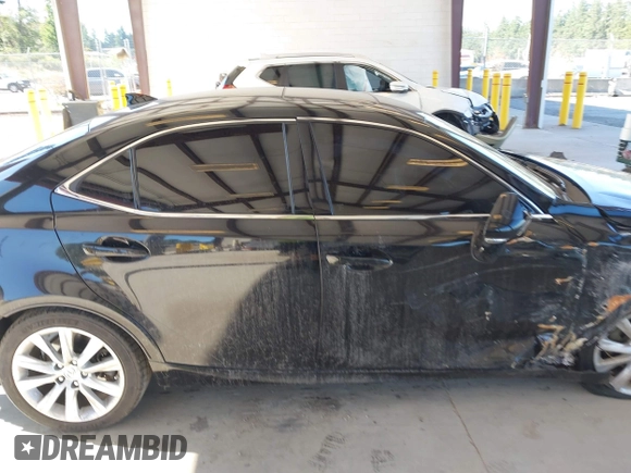 2014 Lexus IS 250 with VIN JTHBF1D21E5001322, listed as a IAAI auction lot 42620727 with 98,573 mi miles and . Bid and sale history available at DreamBid. Image 14.