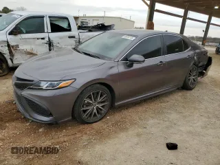 2023 Toyota Camry SE with VIN 4T1G11AK5PU099558, listed as a Copart auction lot 46894195 with 34,680 mi miles and Salvage Title. Bid and sale history available at DreamBid. Image 1.