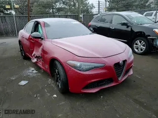 2020 Alfa Romeo Giulia Ti Sport with VIN ZARFANBN3L7632912, listed as a Copart auction lot 41491845 with 0 mi miles and Salvage Title. Bid and sale history available at carsss.com. Image 11.