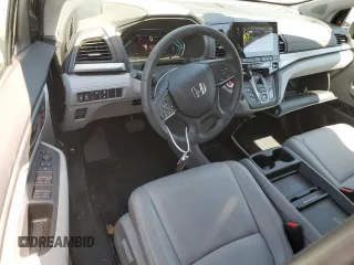 2024 Honda Odyssey EX-L with VIN 5FNRL6H63RB046690, listed as a Copart auction lot 51444685 with 7,829 mi miles and Salvage Title. Bid and sale history available at DreamBid. Image 8.