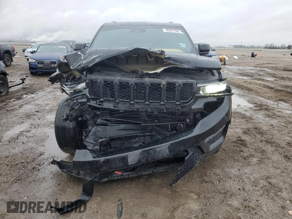 2023 Jeep Grand Cherokee Altitude z VIN 1C4RJGAG8PC580972, wystawiony jako Copart lot #46091565 z przebiegiem 65 320 mil mil oraz Szkoda całkowita • Salvage title. Historia ofert i sprzedaży dostępna na DreamBid. Obrazek 5.