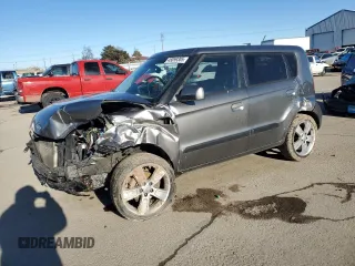 2010 Kia Soul + with VIN KNDJT2A25A7160259, listed as a Copart auction lot 45059305 with 177,496 mi miles and Salvage Title. Bid and sale history available at carsss.com. Image 1.