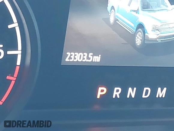 2023 Ford F-150 XL with VIN 1FTEX1EP5PKE55616, listed as a IAAI auction lot 41258148 with 23,303 mi miles and . Bid and sale history available at DreamBid. Image 7.
