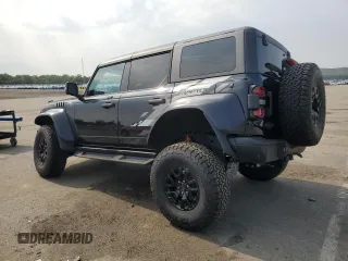 2023 Ford Bronco Raptor с VIN 1FMEE5JR6PLB79862, выставлен на аукционе Copart как лот 59628905 с пробегом 5 382 миль миль и Списание • Salvage title. История ставок и продаж доступна на DreamBid. Изображение 2.