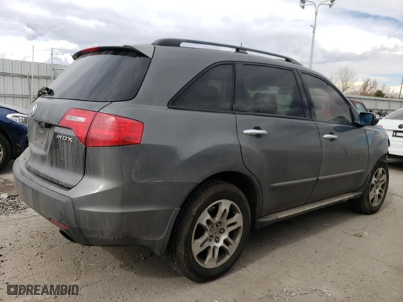 2008 Acura MDX Tech Pkg with VIN 2HNYD28388H536777, listed as a Copart auction lot 47431055 with 287,328 mi miles and Salvage Title. Bid and sale history available at carsss.com. Image 3.
