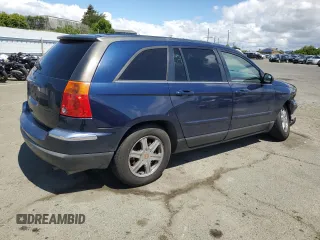 2004 Chrysler Pacifica z VIN 2C4GM684X4R511479, wystawiony jako Copart lot #57055155 z przebiegiem 182 041 mil mil oraz Szkoda całkowita • Salvage title. Historia ofert i sprzedaży dostępna na DreamBid. Obrazek 3.