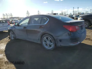2014 Acura RLX Hybrid Advance Pkg with VIN JH4KC2F99EC800060, listed as a Copart auction lot 42147015 with 127,533 mi miles and Salvage Title. Bid and sale history available at carsss.com. Image 2.