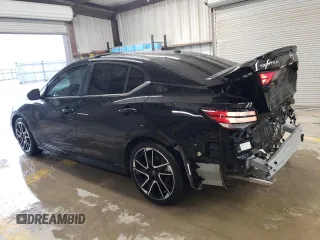 2025 Nissan Sentra SR z VIN 3N1AB8DV9SY226598, wystawiony jako Copart lot #55773475 z przebiegiem 1 030 mil mil oraz Szkoda całkowita • Salvage title. Historia ofert i sprzedaży dostępna na DreamBid. Obrazek 2.