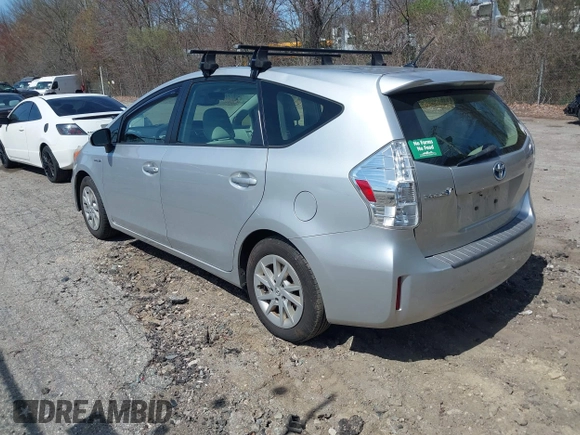 2013 Toyota Prius Two with VIN JTDZN3EU6D3192048, listed as a IAAI auction lot 42096878 with 188,744 mi miles and . Bid and sale history available at carsss.com. Image 3.