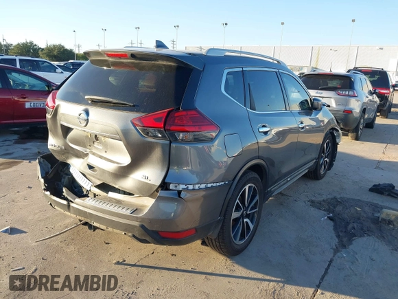 2017 Nissan Rogue SL with VIN 5N1AT2MT2HC859544, listed as a IAAI auction lot 40773928 with 200,265 mi miles and . Bid and sale history available at DreamBid. Image 4.