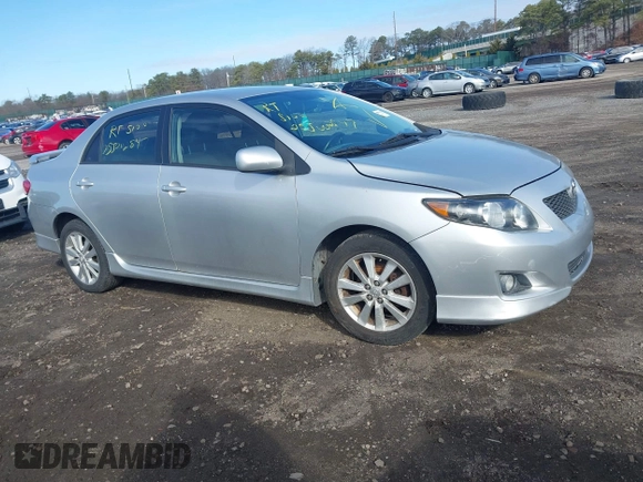 2009 Toyota Corolla with VIN 2T1BU40E19C177059, listed as a IAAI auction lot 41831891 with 999,999 mi miles. Bid and sale history available at carsss.com. Image 1.