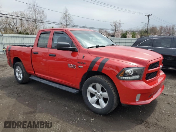 2015 Ram 1500 Express z VIN 1C6RR7FT8FS679592, wystawiony jako Copart lot #52735555 z przebiegiem 88 087 mil mil oraz Szkoda całkowita • Salvage title. Historia ofert i sprzedaży dostępna na DreamBid. Obrazek 4.
