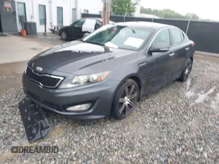 2011 Kia Optima SX z VIN KNAGR4A63B5123700, wystawiony jako IAAI lot #42405026 z przebiegiem 158 349 mil mil oraz . Historia ofert i sprzedaży dostępna na DreamBid. Obrazek 2.