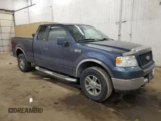 2005 Ford F-150 XLT with VIN 1FTPX14545FA53987, listed as a Copart auction lot 81919784 with 209,970 mi miles and Clean title. Bid and sale history available at DreamBid. Image 4.