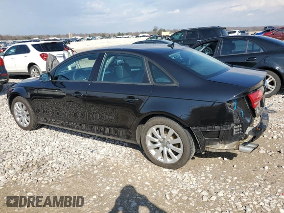 2014 Audi A4 Premium with VIN WAUBFAFL6EN016869, listed as a Copart auction lot 50565935 with 41,181 mi miles and Clean Title. Bid and sale history available at carsss.com. Image 2.