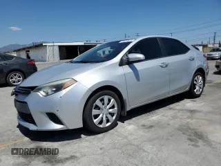 2014 Toyota Corolla L with VIN 2T1BURHEXEC150888, listed as a Copart auction lot 59229615 with 208,405 mi miles and Salvage title. Bid and sale history available at DreamBid. Image 1.