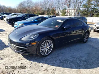 2018 Porsche Panamera with VIN WP0AA2A72JL104157, listed as a Copart auction lot 82147974 with 98,933 mi miles and Salvage Title. Bid and sale history available at DreamBid. Image 1.