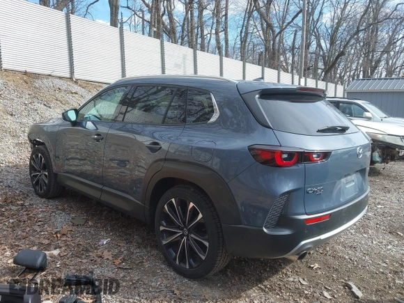 2023 Mazda CX-50 2.5 Turbo Premium Plus Package with VIN 7MMVABEY1PN101123, listed as a IAAI auction lot 41858602 with 34,541 mi miles. Bid and sale history available at carsss.com. Image 3.