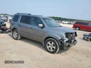 2009 Honda Pilot EX-L with VIN 5FNYF48659B052918, listed as a Copart auction lot 64185004 with 151,021 mi miles and Salvage Title. Bid and sale history available at carsss.com. Image 4.