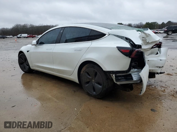 2020 Tesla Model 3 Standard Range Plus with VIN 5YJ3E1EA6LF799620, listed as a Copart auction lot 44887715 with 55,458 mi miles and Clean Title. Bid and sale history available at DreamBid. Image 2.