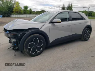 2024 Hyundai Ioniq 5 SEL z VIN KM8KN4DE8RU239112, wystawiony jako Copart lot #56168705 z przebiegiem 18 260 mil mil oraz Szkoda całkowita • Salvage title. Historia ofert i sprzedaży dostępna na DreamBid. Obrazek 1.